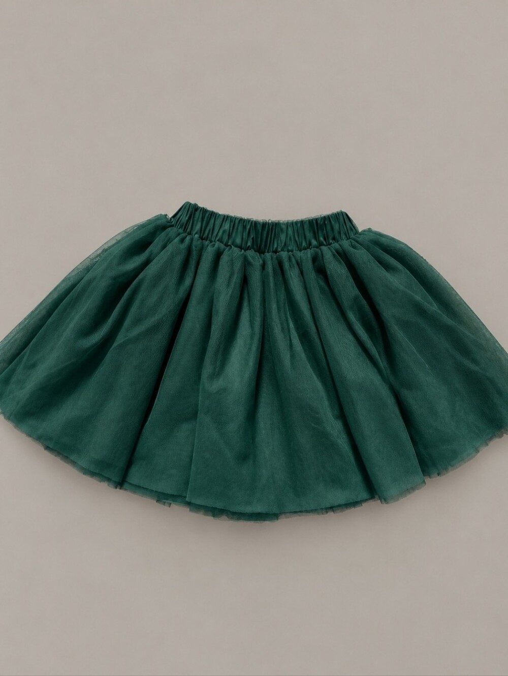 Hanna Andersson Girls 6-7 Forest Green Tulle Tutu Skirt Holiday 120